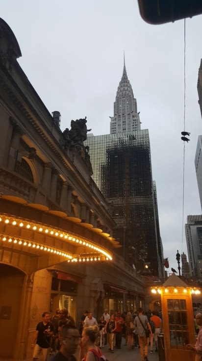 Grand Central Station et le Chrysler Building