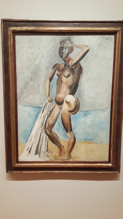 Pablo Picasso, Baigneur (1908-09)