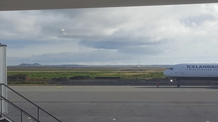 Paysage qui donne envie de quitter l'aéroport ?!