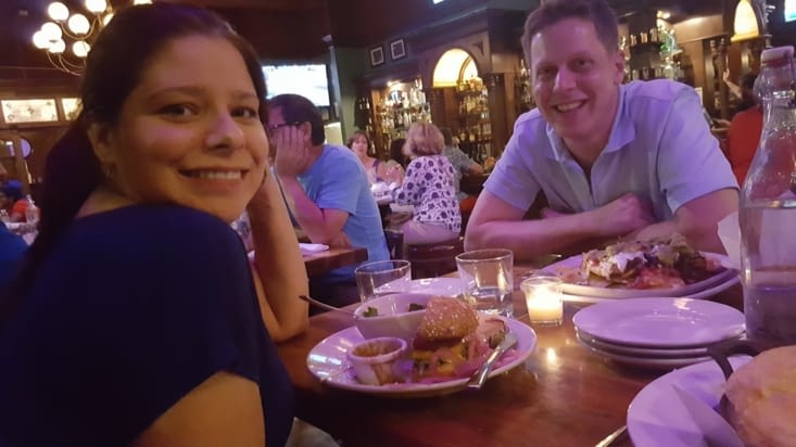 Irish Pub avec Mélissa et Steve