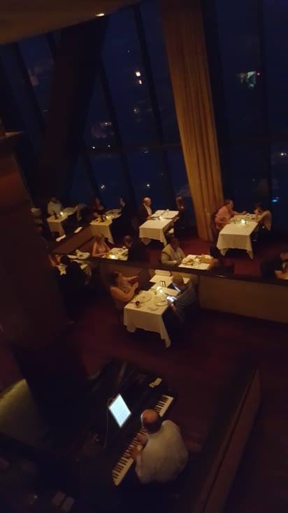le Signature Room by night