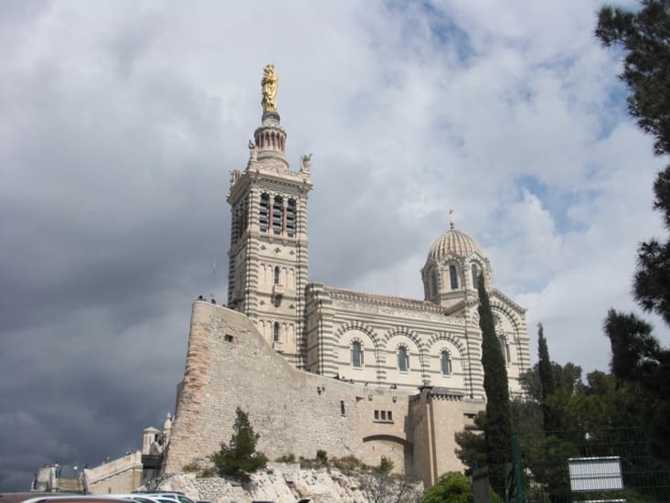 Petite visite de Marseille, ici Notre Dame de la Garde