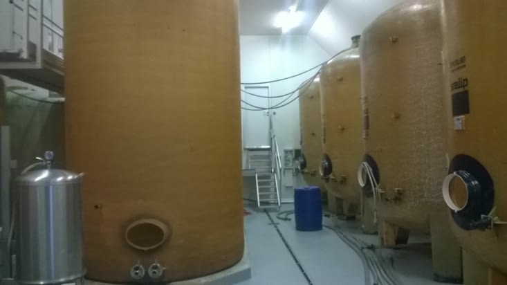 Cuves à cidre en fibre de verre