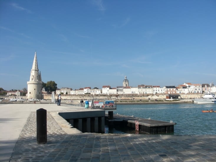 Arrivée au port de la Rochelle