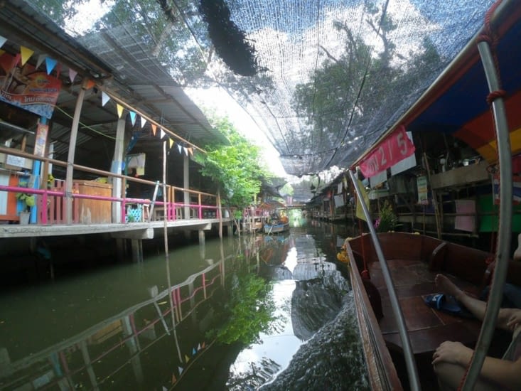 Petite visite des khlongs bangkokiens