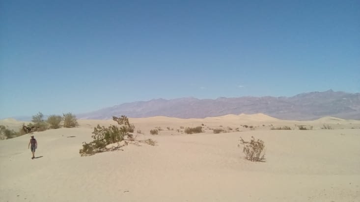 Death Valley, Mesquite flat sand dunes