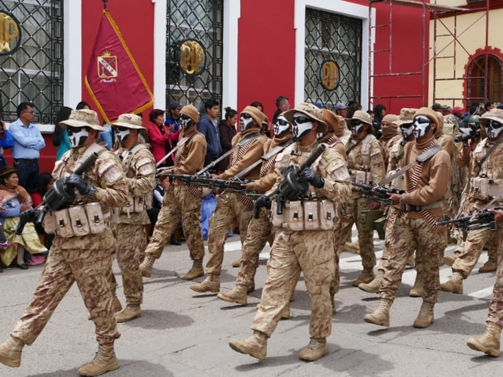 Les forces spéciales du Pérou