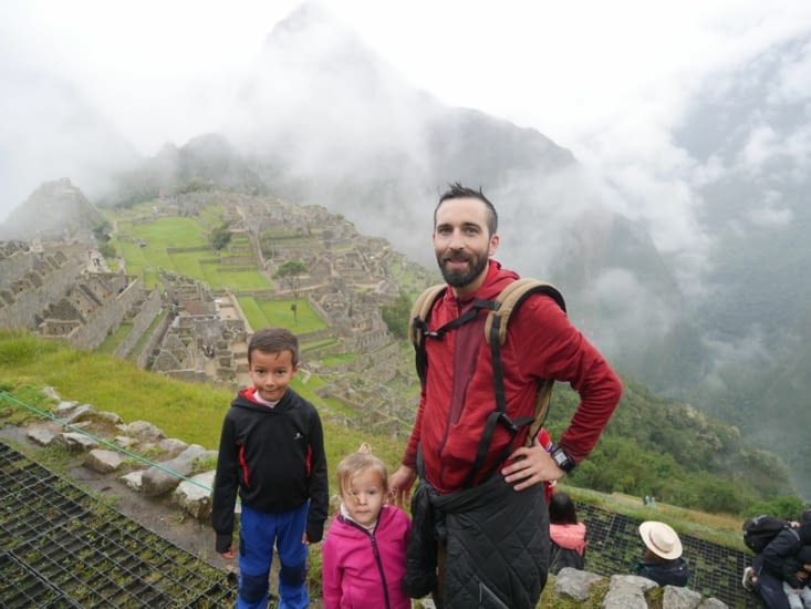 Au dessus du Machu Picchu