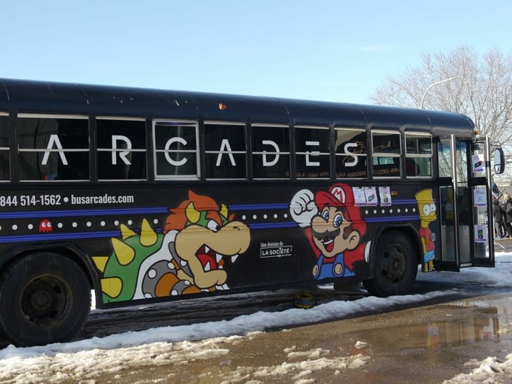 Le bus de jeux video