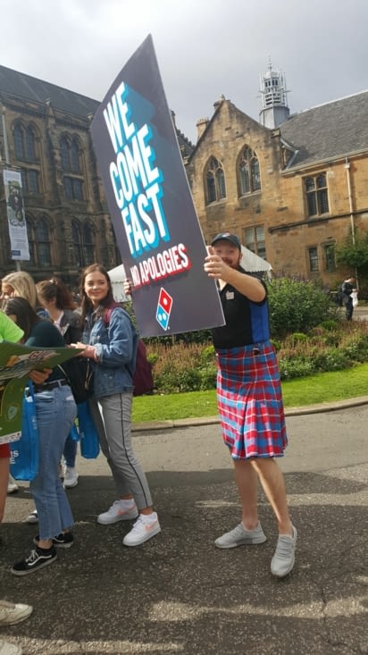 Ben oui ils portent des kilt des fois