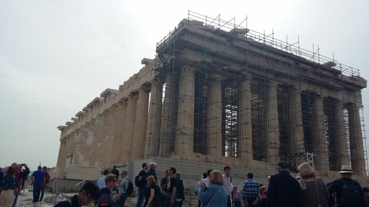 Le temple de la vierge Athéna