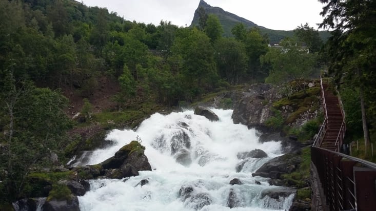 cascade du fjord Geiranger