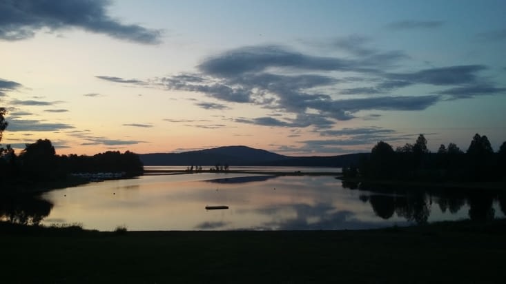 C'est bientôt l'heure du départ: 3h du matin, nous devons quitter nos copains qui ont