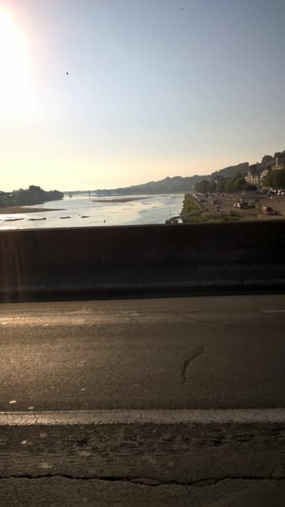 Saumur et la Loire, magnifique au petit matin