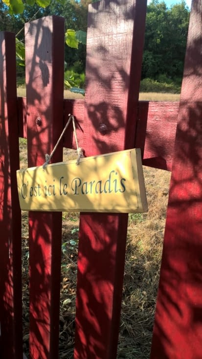 le paradis de Boussac, à raconter à notre retour ......car c'est assez insolite ;)