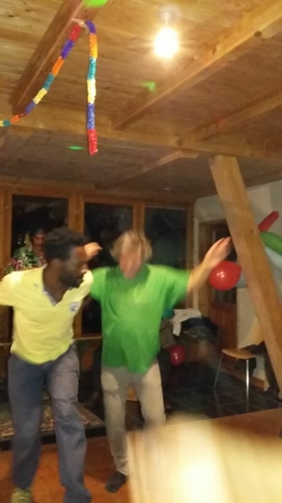 que c'est bon de danser avec Jacques !!!