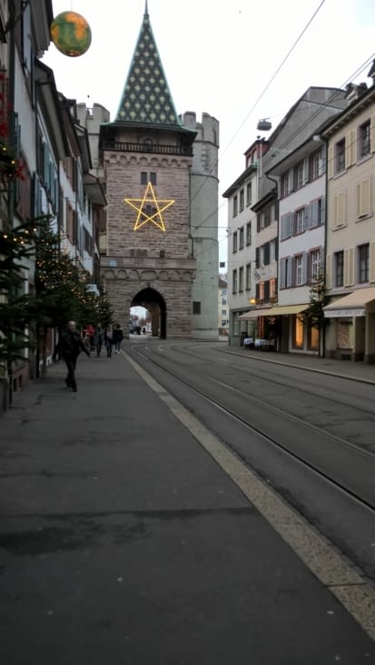 Tour de la ville express because horodateur suisse très dissuasif pour les tricheurs ....