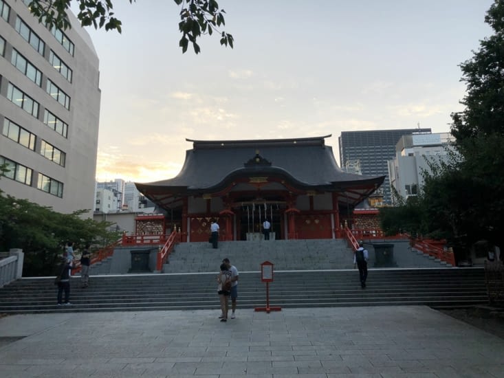 Le sanctuaire shinto Hanazono