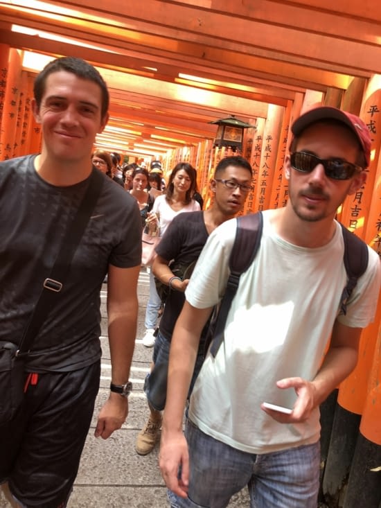 Tiens des touristes français ?