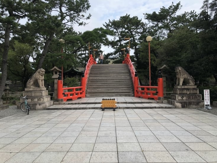 Visite du temple Sumiyoshi Taisha
