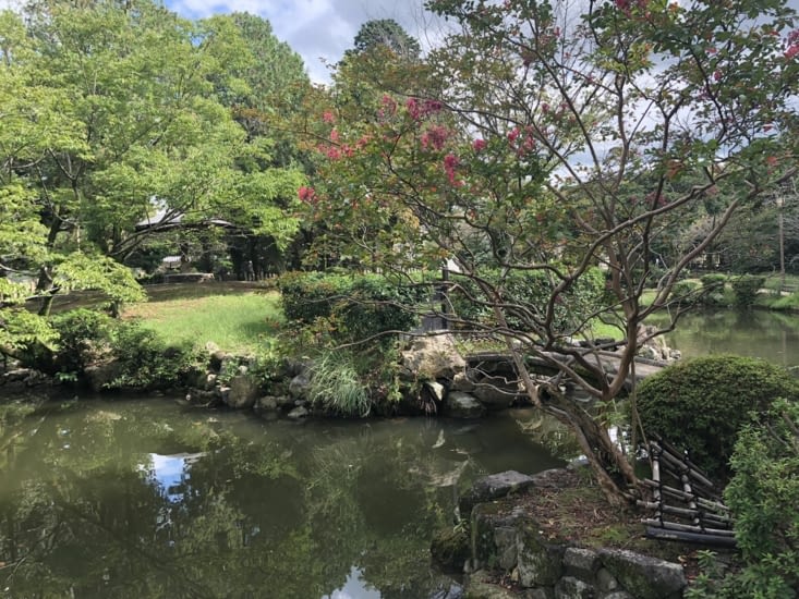 Les jardins autour du château