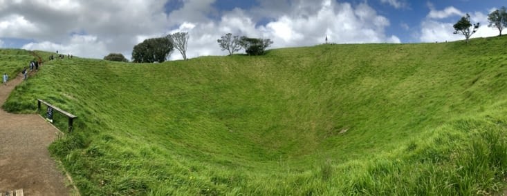 C’était un volcan mais maintenant il est éteint
