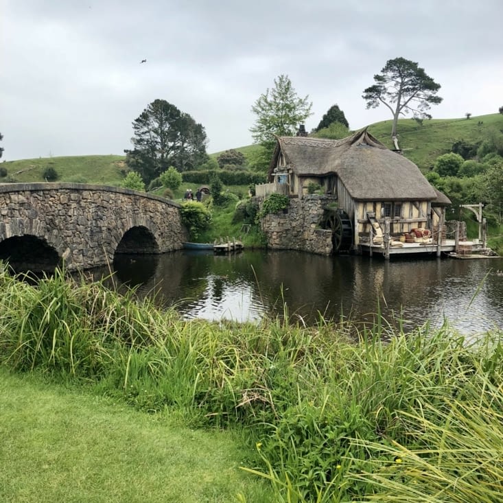 Le moulin à eau du village