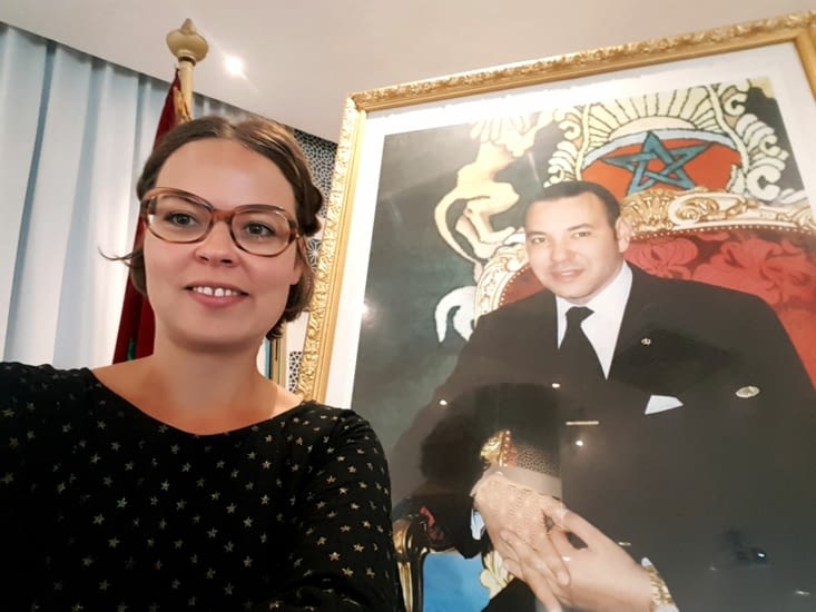 Avec le roi Mohammed VI ?