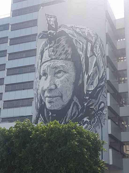 Fresque dans la ville