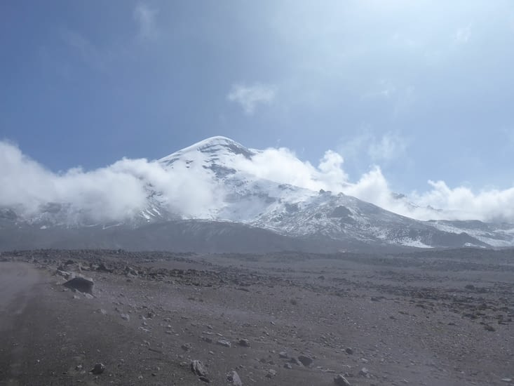 Premier aperçu du Chimborazo