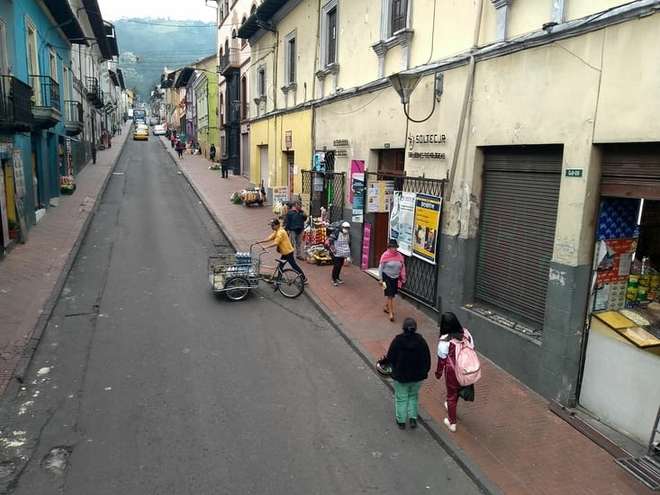 Scène de rue Quito