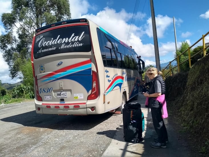Le bus Flota Occidental