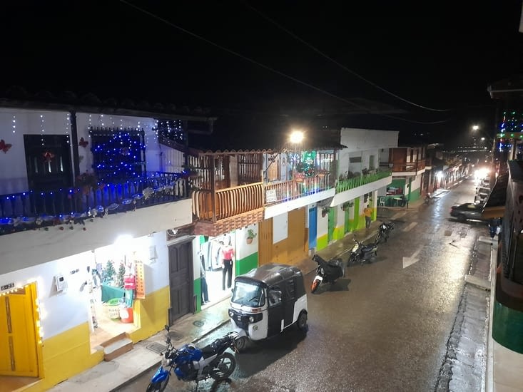 Vue depuis le balcon