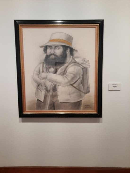 Portrait de Cézanne revisité par Botero