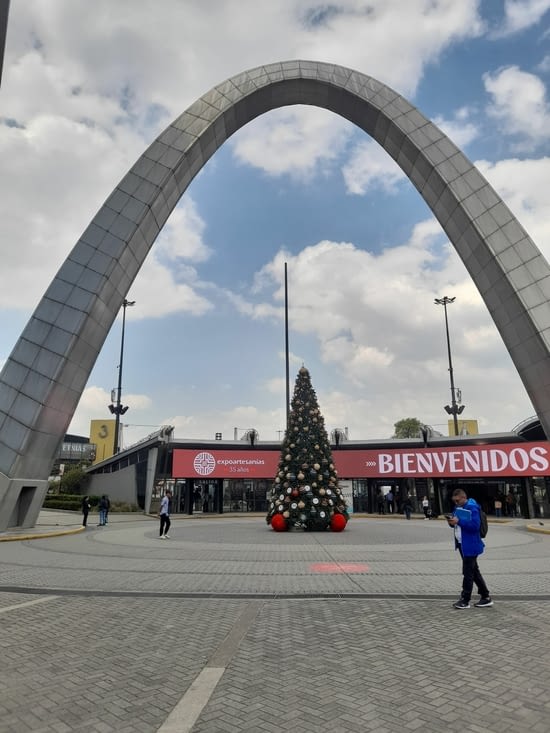 Entrée du centre des expositions de Corferias