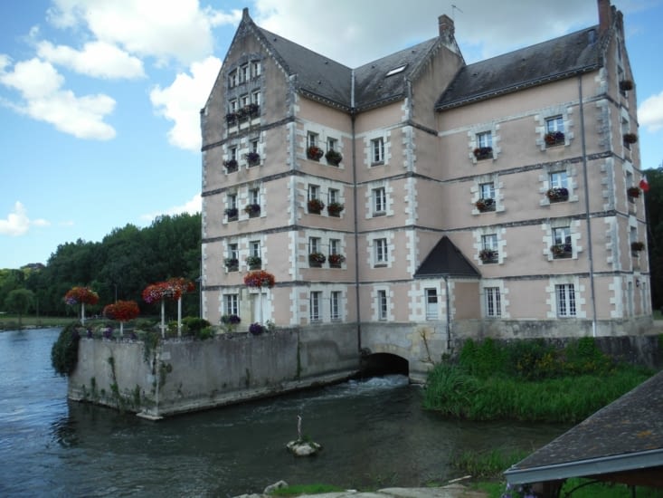 Un ancien moulin sur l'Indre