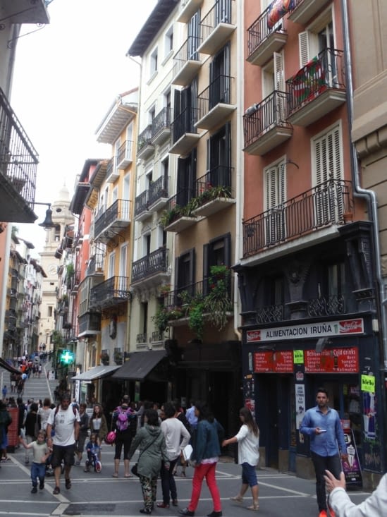 L'agitation de la ville