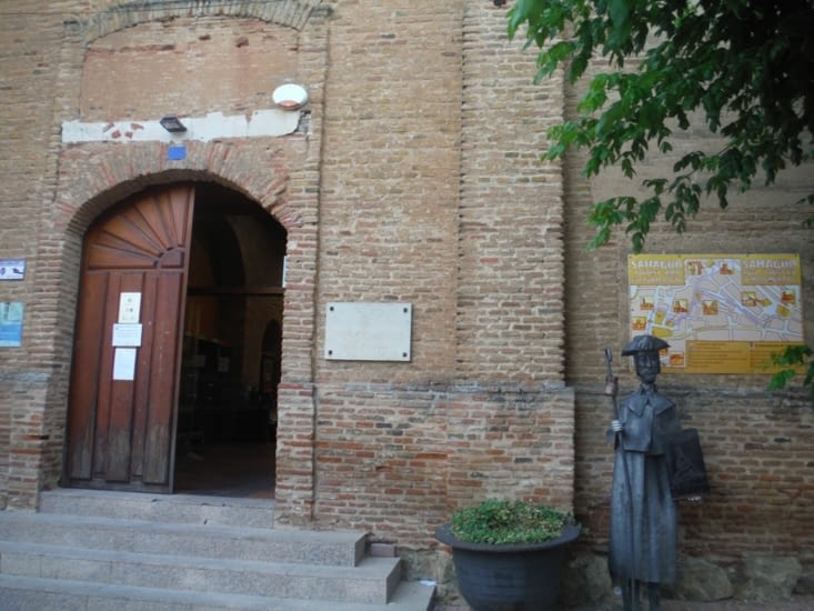 Entrée de l'albergue