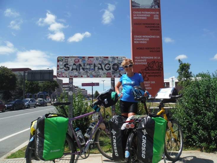 L'entrée de Santiago