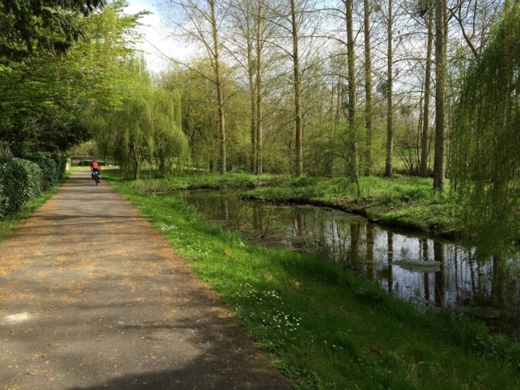 Début de la voie verte