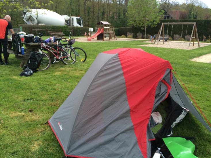 Installation du bivouac