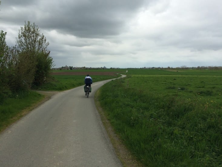 Enfin, le Mont-Saint-Michel en vue