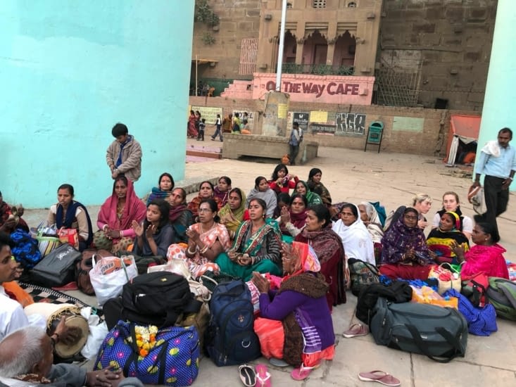 Le groupe de chanteuses