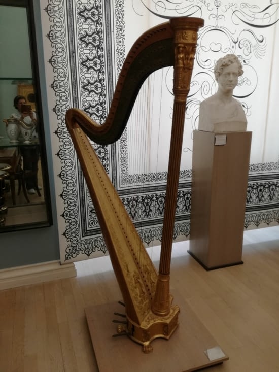 Harpe debut du xix siècle par Francis Kewson