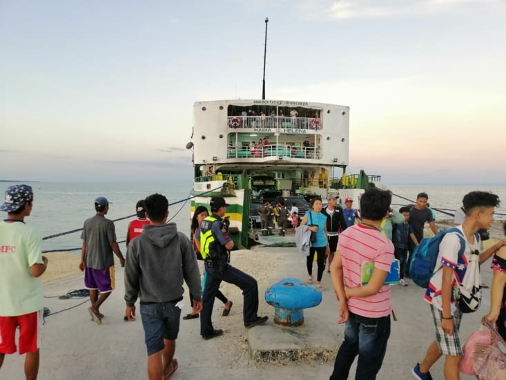 Notre ferry Compagnie Montenegro.