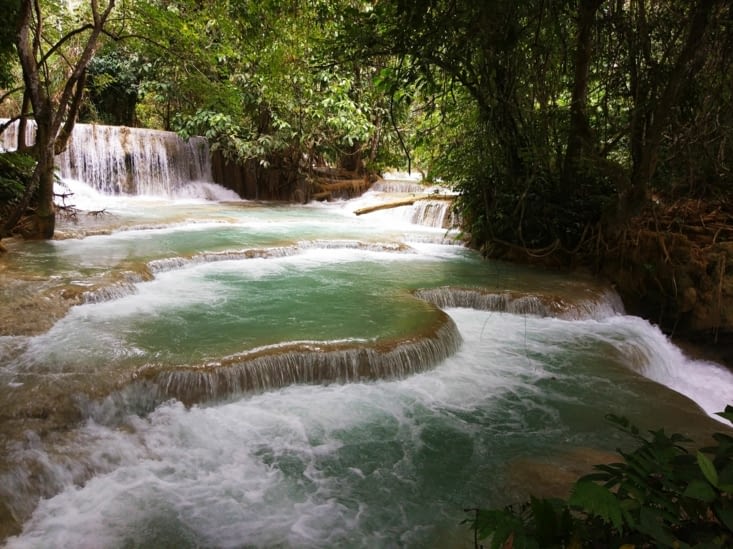Kuangsi Waterfall