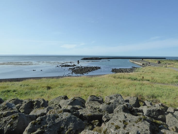 L'océan à Eyrarbakki