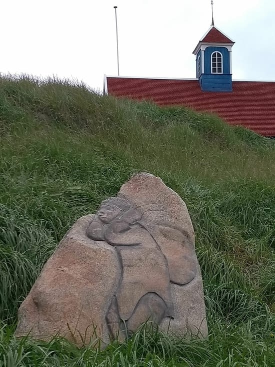 Sculpture à Sisimiut