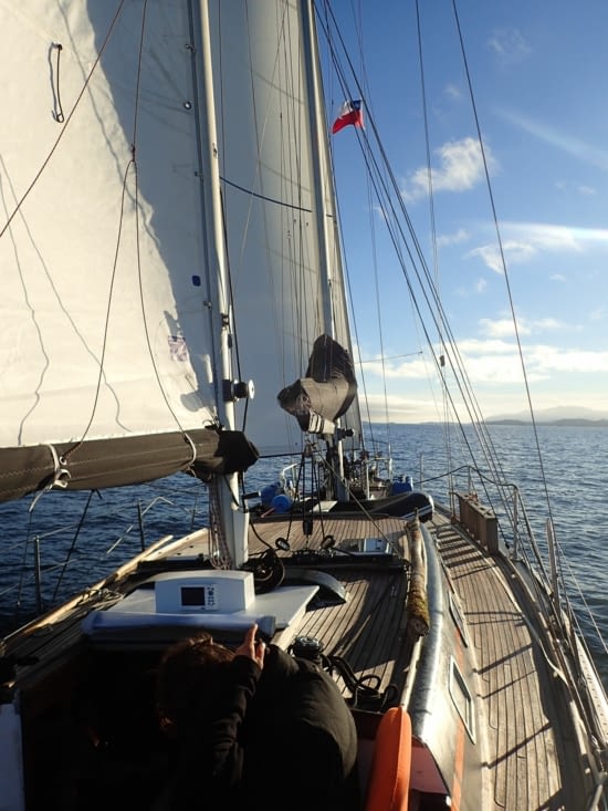 ça flotte le long du canal Chacabuco !