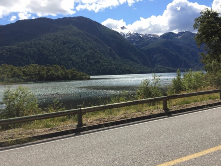 Le lac avant l'hebergement